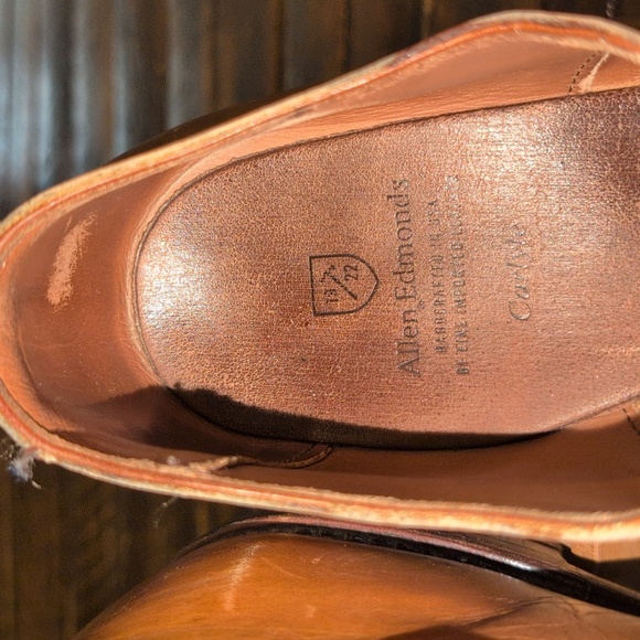 Allen Edmonds Men\'s Tan Oxford Shoes main image 7